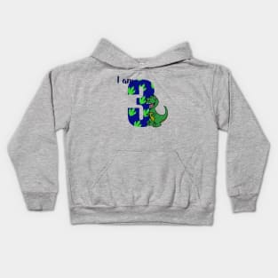 I am 3 Kids Hoodie